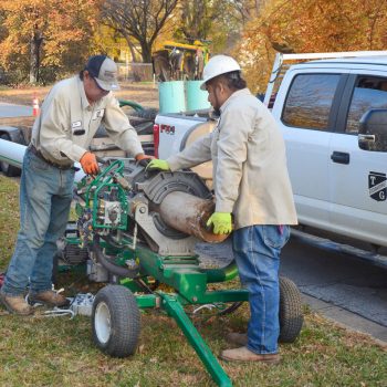 McElroy® Rolling 412 helps solve sewer line collapse in historic Tulsa neighborhood