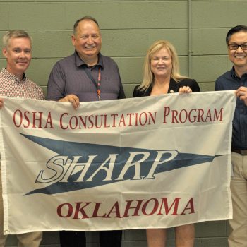 McElroy receives SHARP Award for commitment to workplace safety