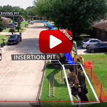 Video: Pipe bursting water main in Houston