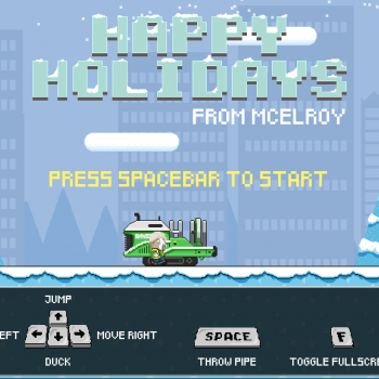 Happy Holidays from McElroy